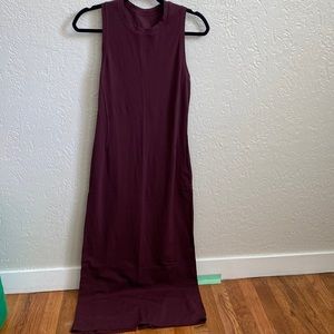 Align high neck maxi dress